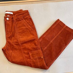 Altar’d  State burnt orange Corduroy Pants